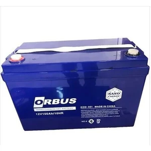 12 Volt 100 Amper Jel Akü Orbus