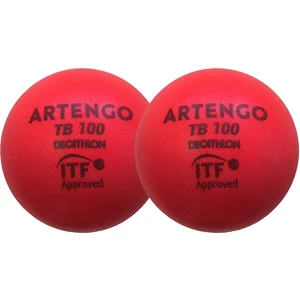 Artengo Sünger Tenis Topu - 9 Cm - 2 Adet - Kırmızı - Tb100