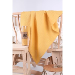 Baby Hola Babyhola Müslin Örtü 80X80CM Düz Renk Kare Dokuma Organik Hediyelik Emzirme Alt Açma Yenidoğan Puset Örtüsü