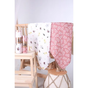 Baby Hola Babyhola 2'li 80X80CM 85X90CM Müslin Örtü Seti Kutulu Organik Hediyelik Emzirme Alt Açma Yenidoğan Ikili Puset Örtüsü