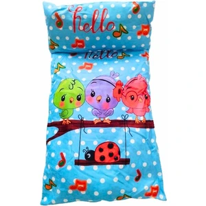 Baby Pofuduk Hello Baskılı 3 Müzisyen Kuş  Alt Açma Seti
