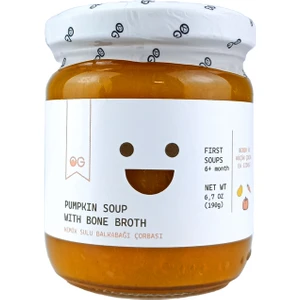 OG natural Kemik Sulu Balkabağı Çorbası 190 gr +6  Ay