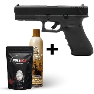 Glock 18 Gen4 Siyah + Green Gas +0.20GR Bb