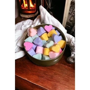 40 Adet Kalp Buhurdanlık Mumu Kokulu