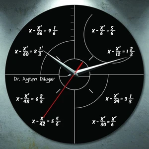 Hediye Sepeti Arkadaşa Hediye Matematik Duvar Saati