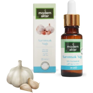 Modern Aktar Doğal Sarımsak Yağı 20 ml