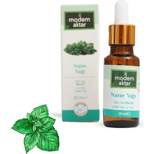 Modern Aktar Doğal Nane Yaprağı Yağı 20 ml