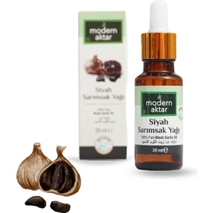 Modern Aktar Siyah Sarımsak Yağı 20 ml