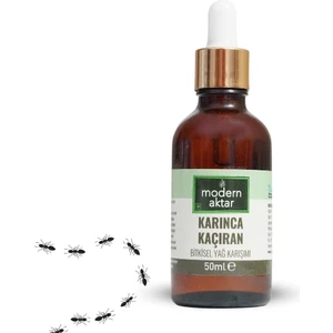 Modern Aktar Doğal Karınca Kaçıran Bitkisel Yağ 50 ml