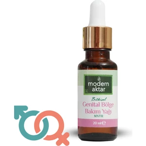 Doğal Genital Bölge Bitkisel Karışım Yağ 20 ml