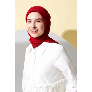 Bambu Kraş Eşarp - Kırmızı