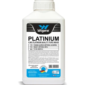 500 ml  Platinium Saf Gliserin Propilen Glikol Vg Pg Base Nbase 6 Mg