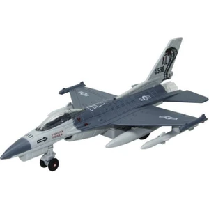 F16 Benzeri Çek Bırak Sesli Işıklı Savaş Uçağı AL-599 - Vardem Oyuncak
