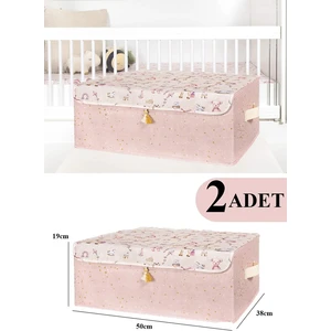 2 Adet Baby Baza Boy Kapaklı Kutu Hurç