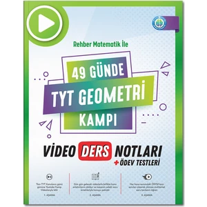 Rehber Matematik  49 Günde TYT Geometri Video Ders Notları