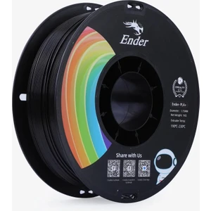 Creality Ender Pla+ Filament Siyah 1.75MM 1kg Standart