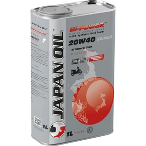 Japan Oil Japan 4t 20W40 Se/ma Grey 1 Lt Motor Yağı