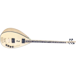 Uzun Sap Lesli Efektli Elektro Saz - Bağlama Dest-W2