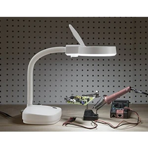 3,5x Floresan Işıklı Masa Büyüteç Lambası