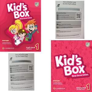 Cambridge University Press Kid's Box New Generation Level 1 Pupil's Book + Activity Book With Ebook