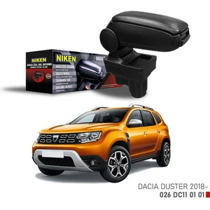 Araca Özel Kol Dayama Siyah Dacia Duster 18
