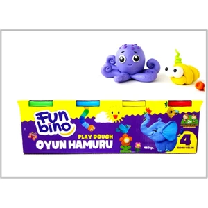 Fun Bino Play Oyun Hamuru 4lü
