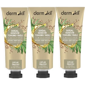 3 Lü Kenevir Tohumu Yağlı El ve Vücut Kremi (30 ml x 3 Adet)
