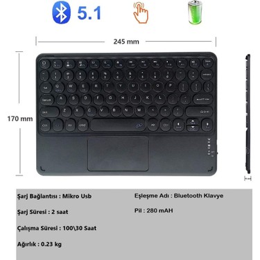 Duhalıne Lenovo Tab M10 Fhd Plus Lte TB-X606X Uyumlu Şarjlı Fiyatı