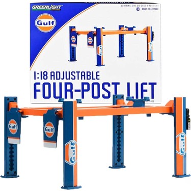 Greenlight 1:18 Gulf - Adjustable Four Post Lifts Series Fiyatı