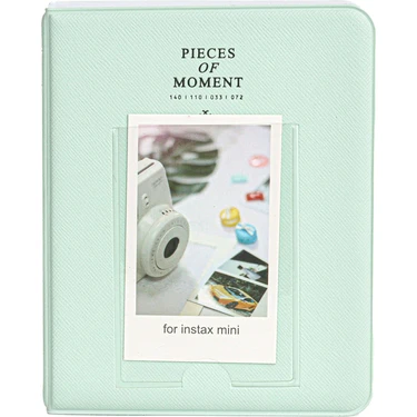 Instax Mini Film Uyumlu 64'lü Yeşil Pvc