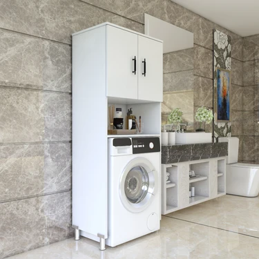 ESMOPA MOBİLYA Çok Amaçlı Banyo Çamaşır Makinası