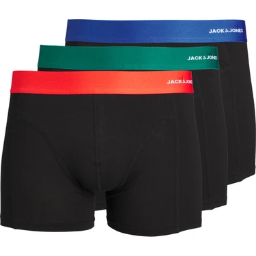 Jack & Jones 3'lü Bambu Boxer Paketi -