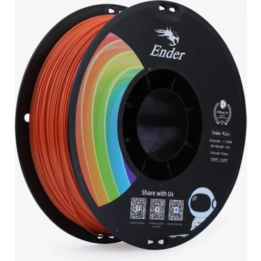 Creality Creality Ender Pla+ Filament Turuncu 1.75MM 1kg
