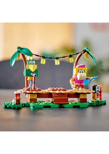 ® Super Mario™ Dixie Kong'un Orman Konseri Ek Macera Seti 71421 - 7 Yaş ve Üzeri Çocuklar Için Koleksiyonluk Yaratıcı Oyuncak Yapım Seti (174 Parça)