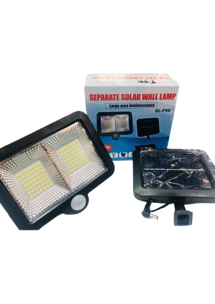 Sl-F98 Sensör + Solar Duvar Lambası