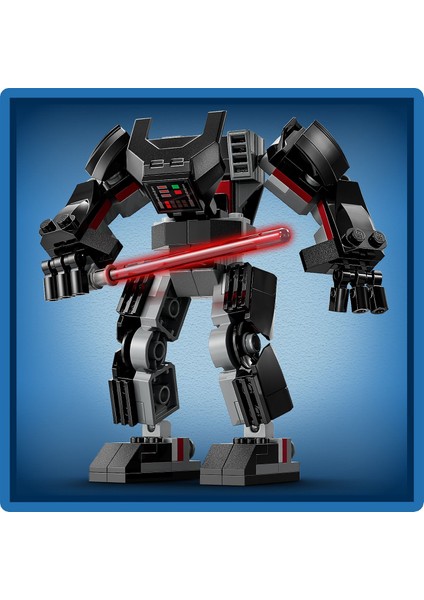 Star Wars# Darth Vader Robotu 75368 - 6 Yaş ve Üzeri Star Wars Hayranı Çocuklar Için Yaratıcı Oyuncak Yapım Seti