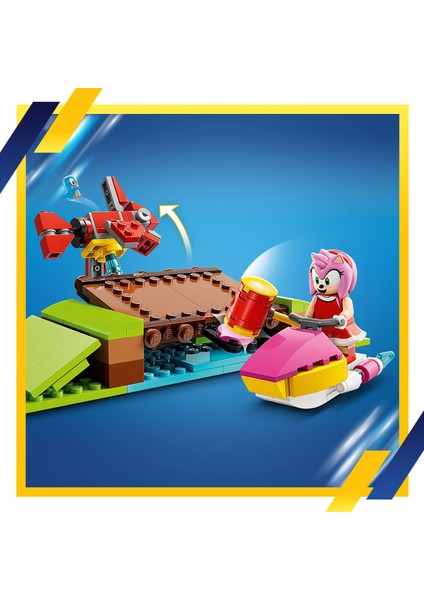 ® Sonic The Hedgehog™ Sonic Green Hill Zone Daire Engeli 76994 - 8 Yaş ve Üzeri Çocuklar Için Yaratıcı Oyuncak Yapım Seti (802 Parça)