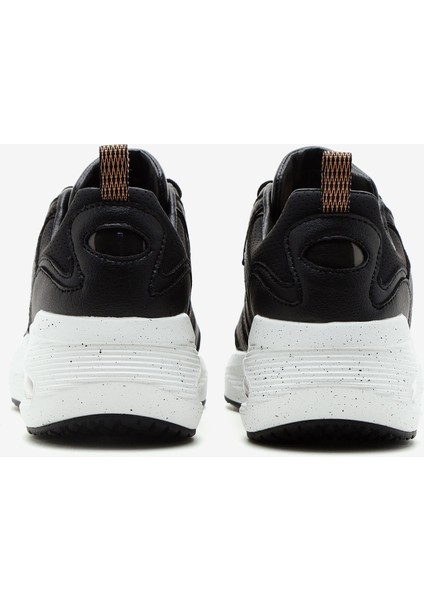 M-Uno - Out Street Fun Kadın Siyah Sneakers 177052 Blk