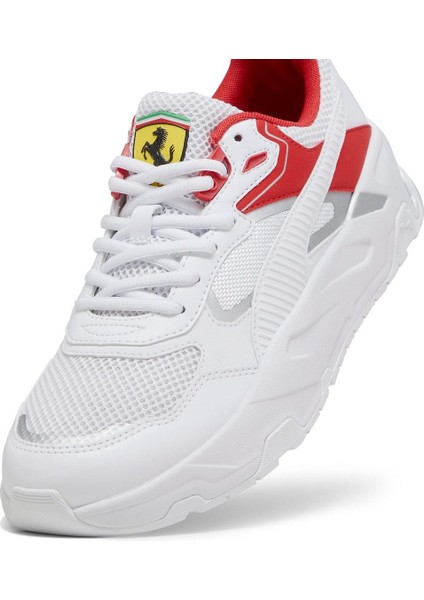 FERRARI TRINITY 307950-02 ERKEK BEYAZ-KIRMIZI Günlük Sneaker Ayakkabı