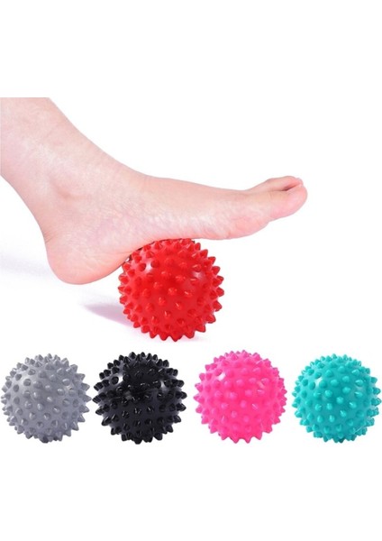 Yuvarlak Vücut Egzersiz Kol Boyun Sırt Masaj Topu 7,5 cm