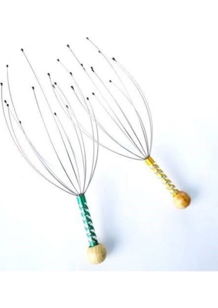 Kafa Masaj Aleti Baş Boyun Kafa Masaj Saç Kaşıma Teli 1 Adet