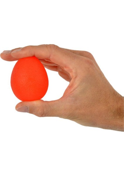 Silikon El Egzersiz Topu Kırmızı - Orta