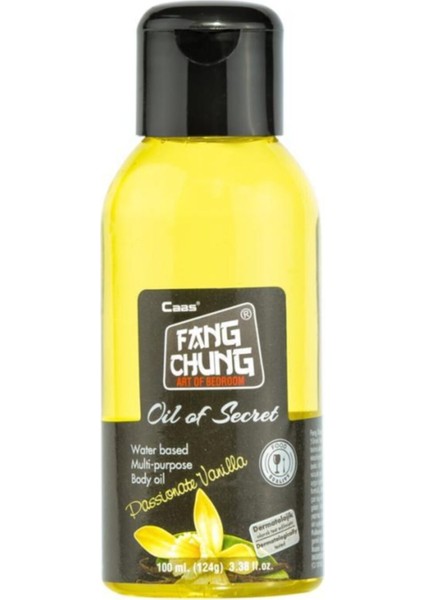 Fang Chung Yenilebilir Masaj Yağı 100 ml - Tutkulu Vanilya