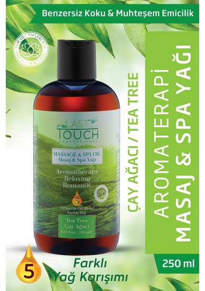 Masaj Yağı Aromaterapi Çay Ağacı Seans 250 ml