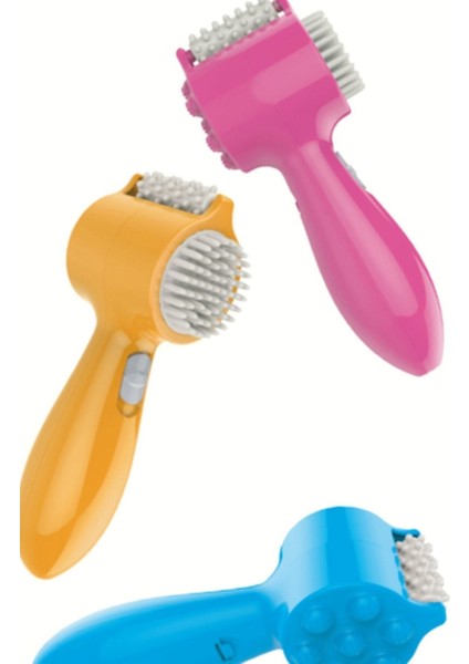 Pilli Mini Yüz Kafa Sırt Boyun Bacak Omuz Masaj Aleti Cihazı