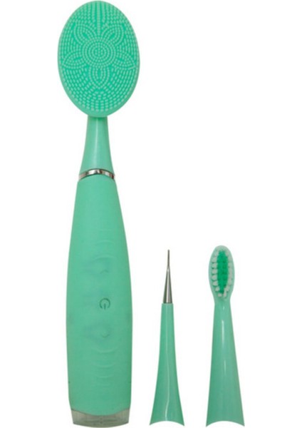 Diş Taşı & Diş Lekeleri Temizleme Cihazı, Şarjlı Yüz Temizleyici ve Yüz Masaj Aleti Facial Brush