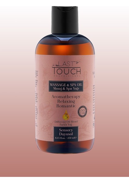 Masaj Yağı Aromaterapi Duyusal Seans 250 ml