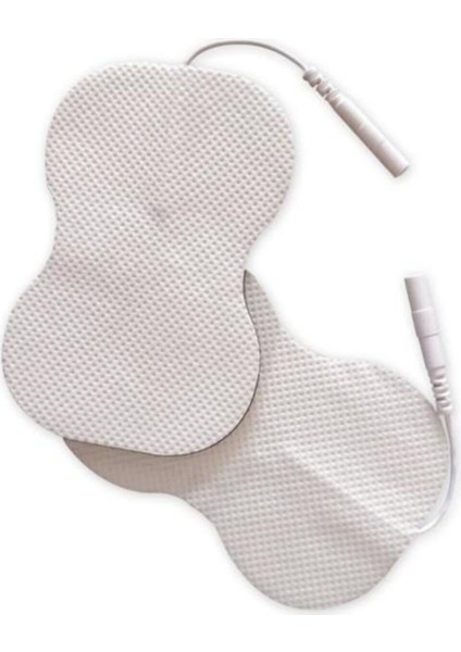 2 Adet Yedek Tens Pedi Kablolu Elektrot Tens Pedi Masaj Aleti