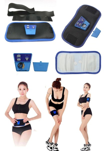 Vücut Masaj Kemeri Elektronik Kol Bacak Kas Bel Boyun Masaj Cihazı Kemeri