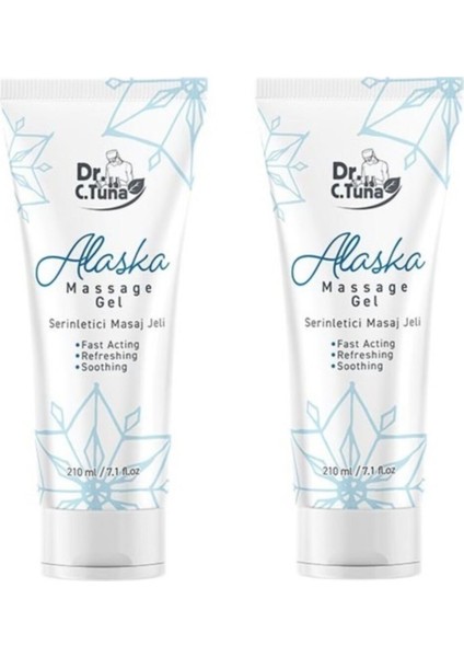 Dr C Tuna Alaska Masaj Jeli 210 ml x 2 Adet